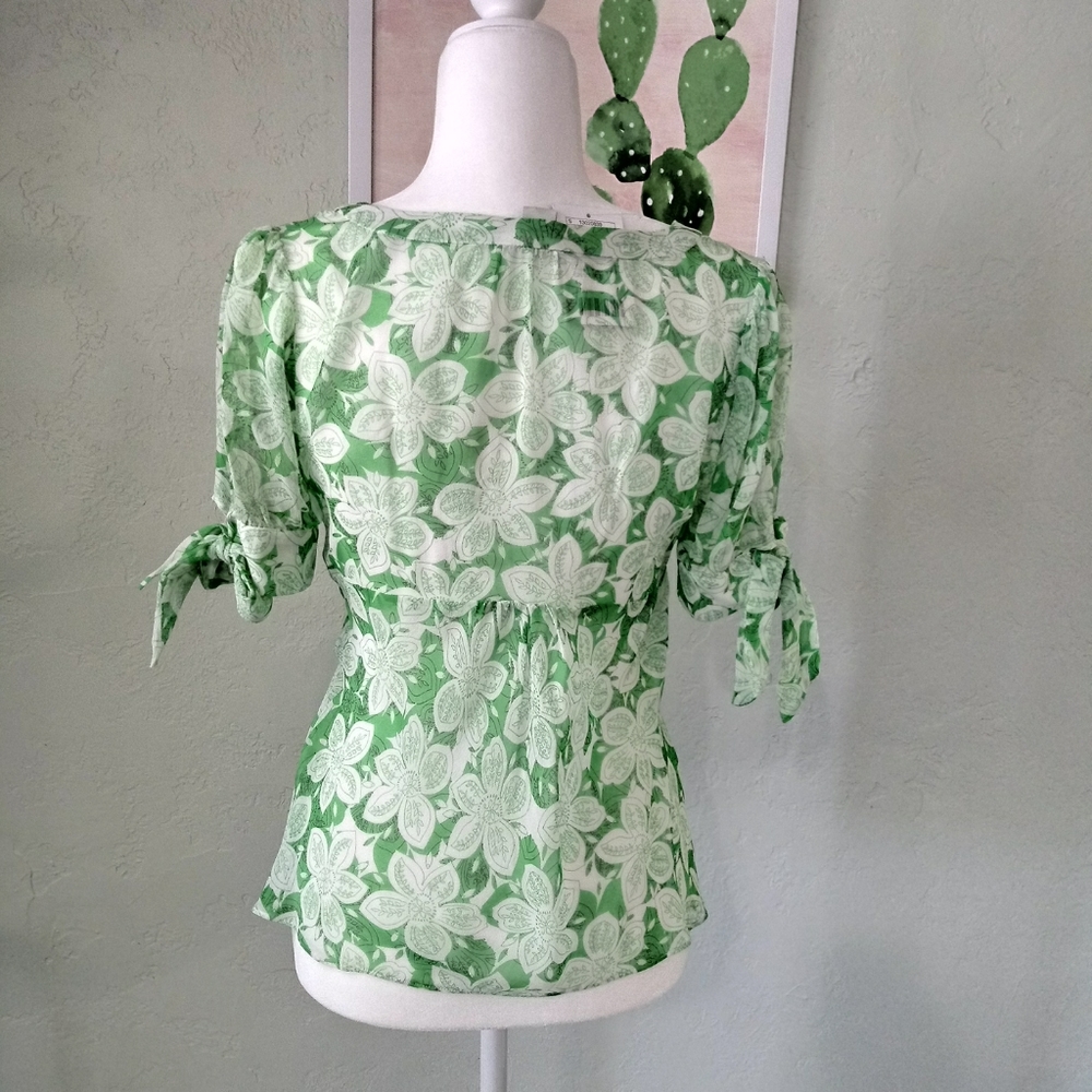 💜 Odille  Anthropologie Top - Picture 3 of 10